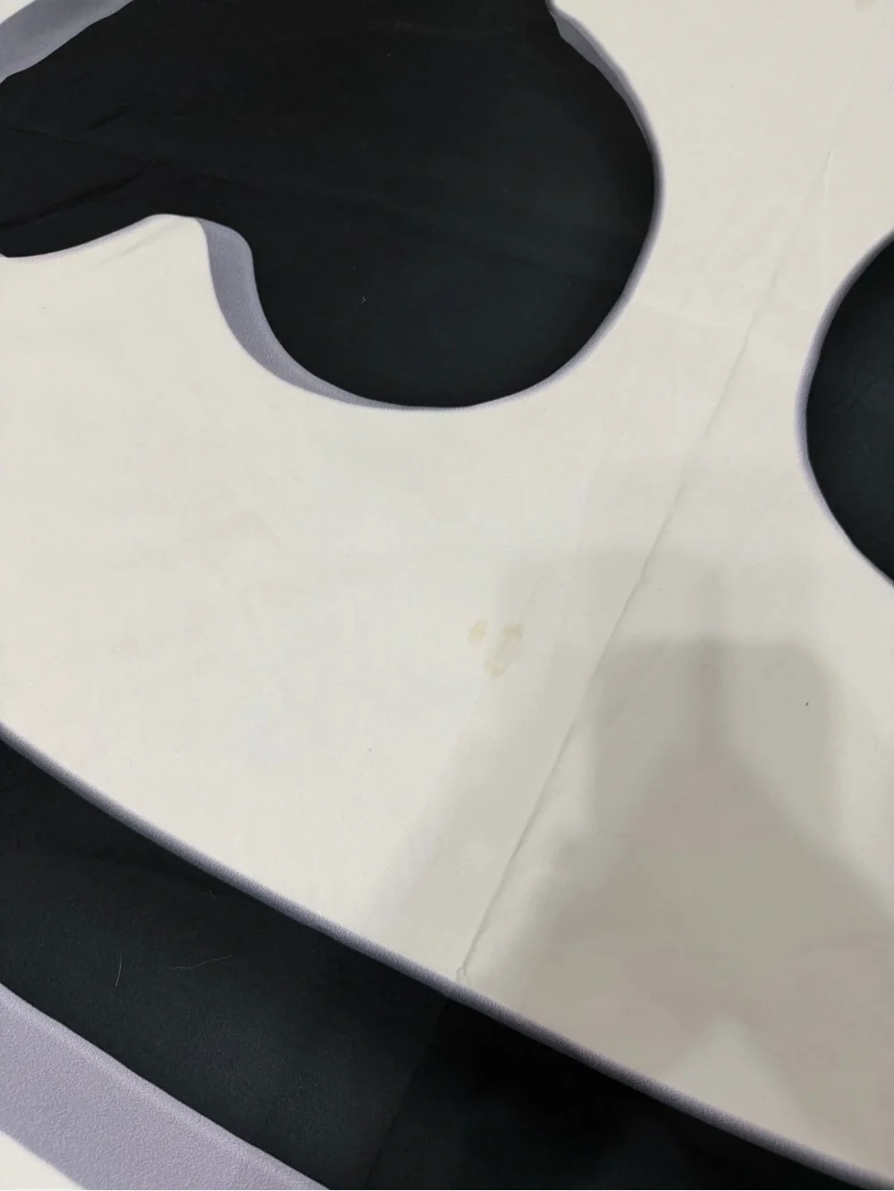 White Marshmello Face Tapestry